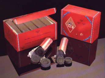 Carboncini per incensi e resine Three Kings maxi 40 mm. - Incensi